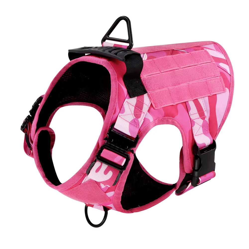 Harnais tactique MOLLE pour grand chien