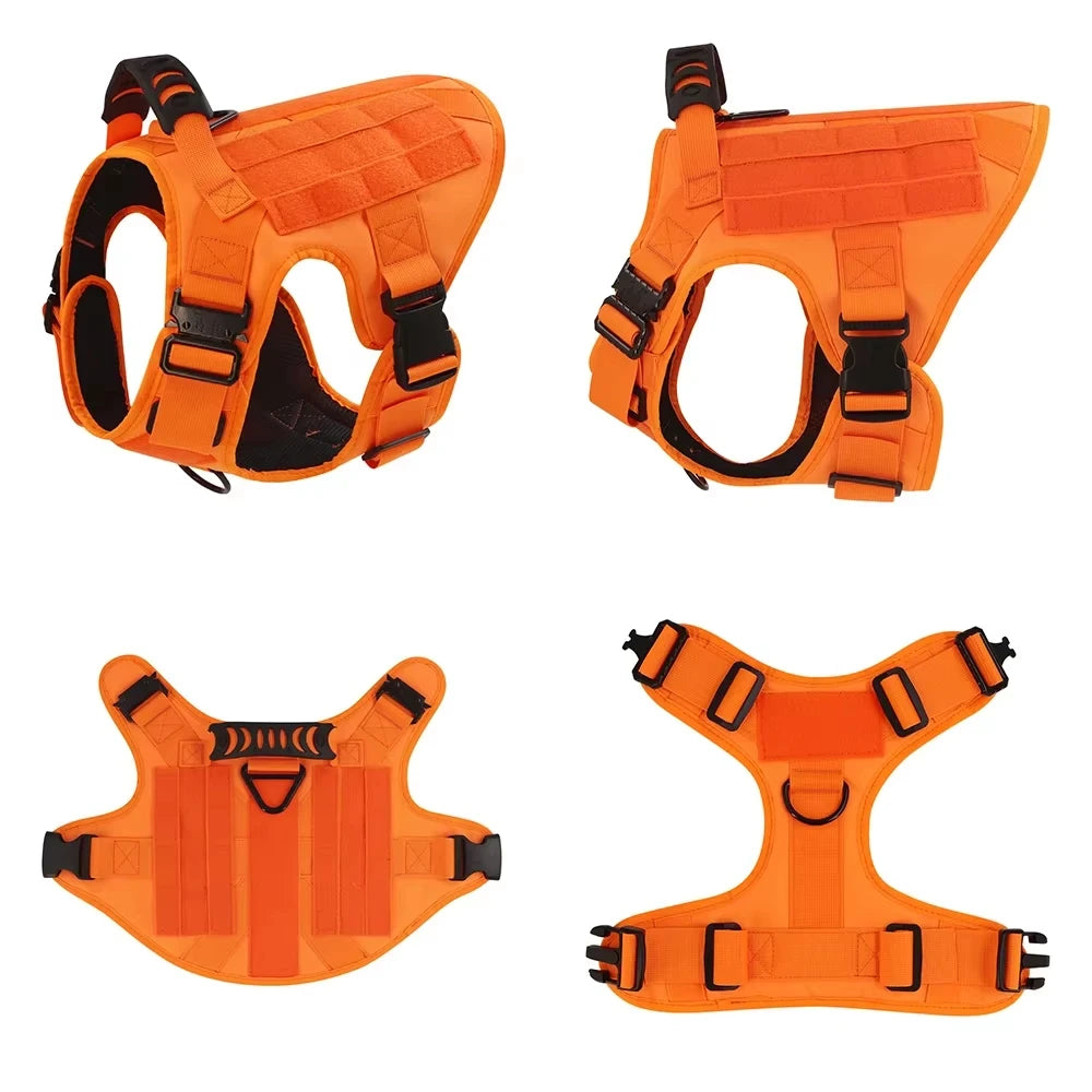 Harnais tactique MOLLE pour grand chien