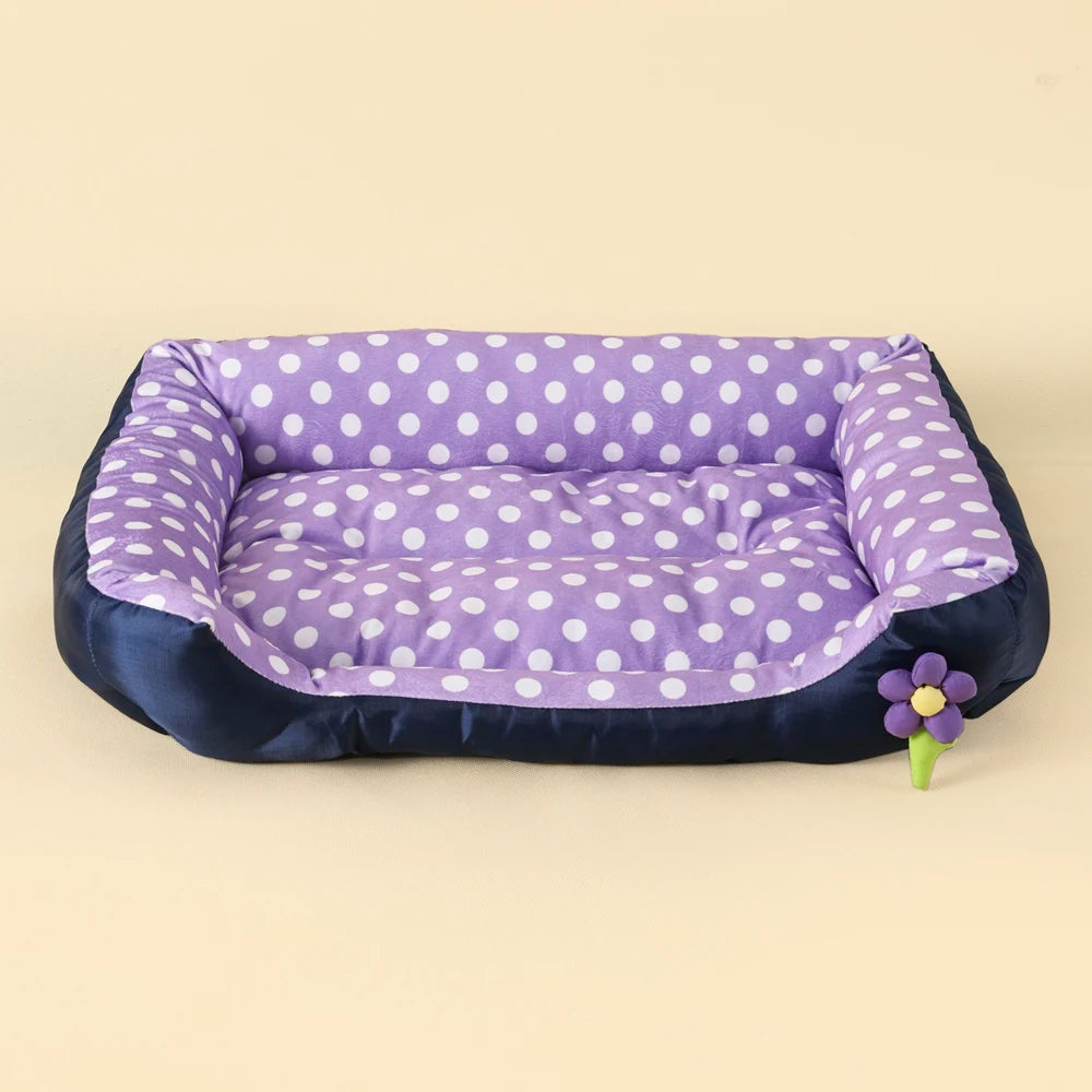 Panier rectangulaire doux à rebords