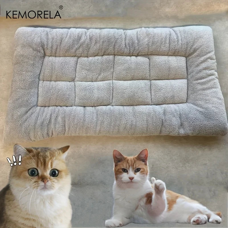 Tapis épais en peluche pour cage