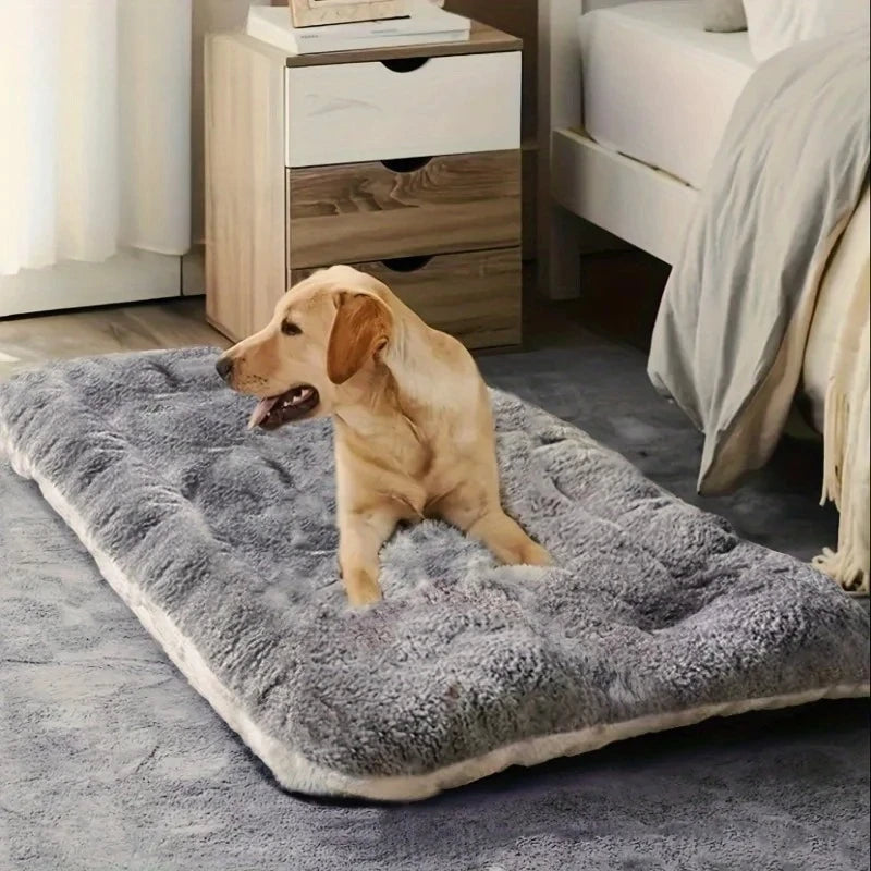 Tapis épais en peluche pour cage
