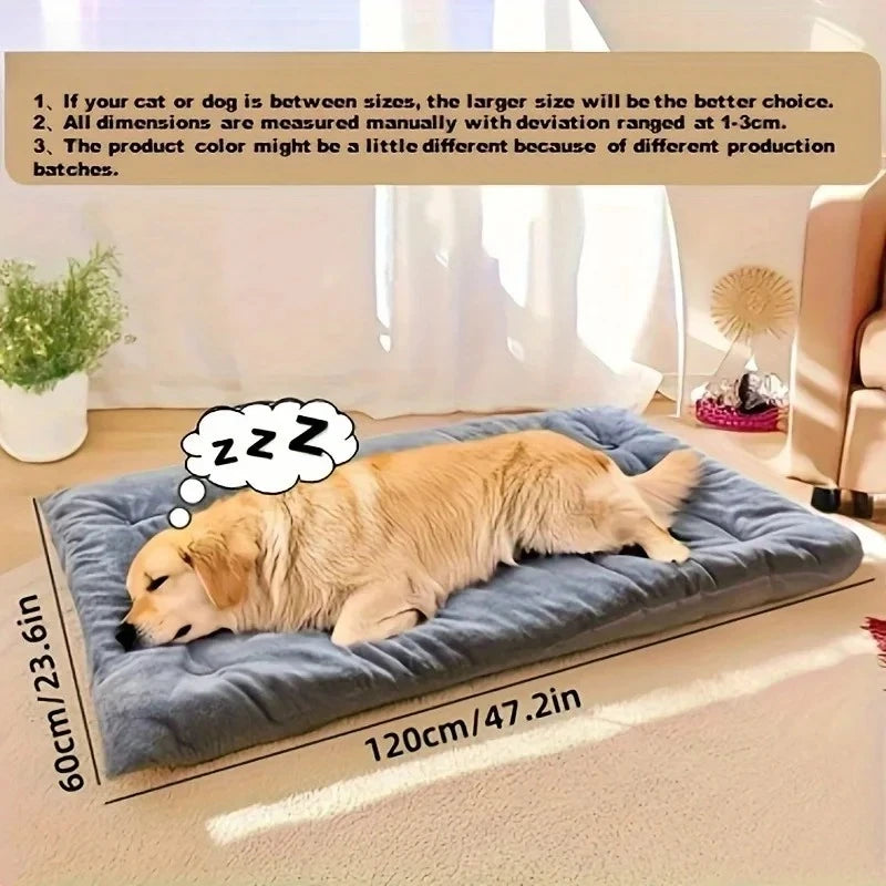 Tapis épais en peluche pour cage