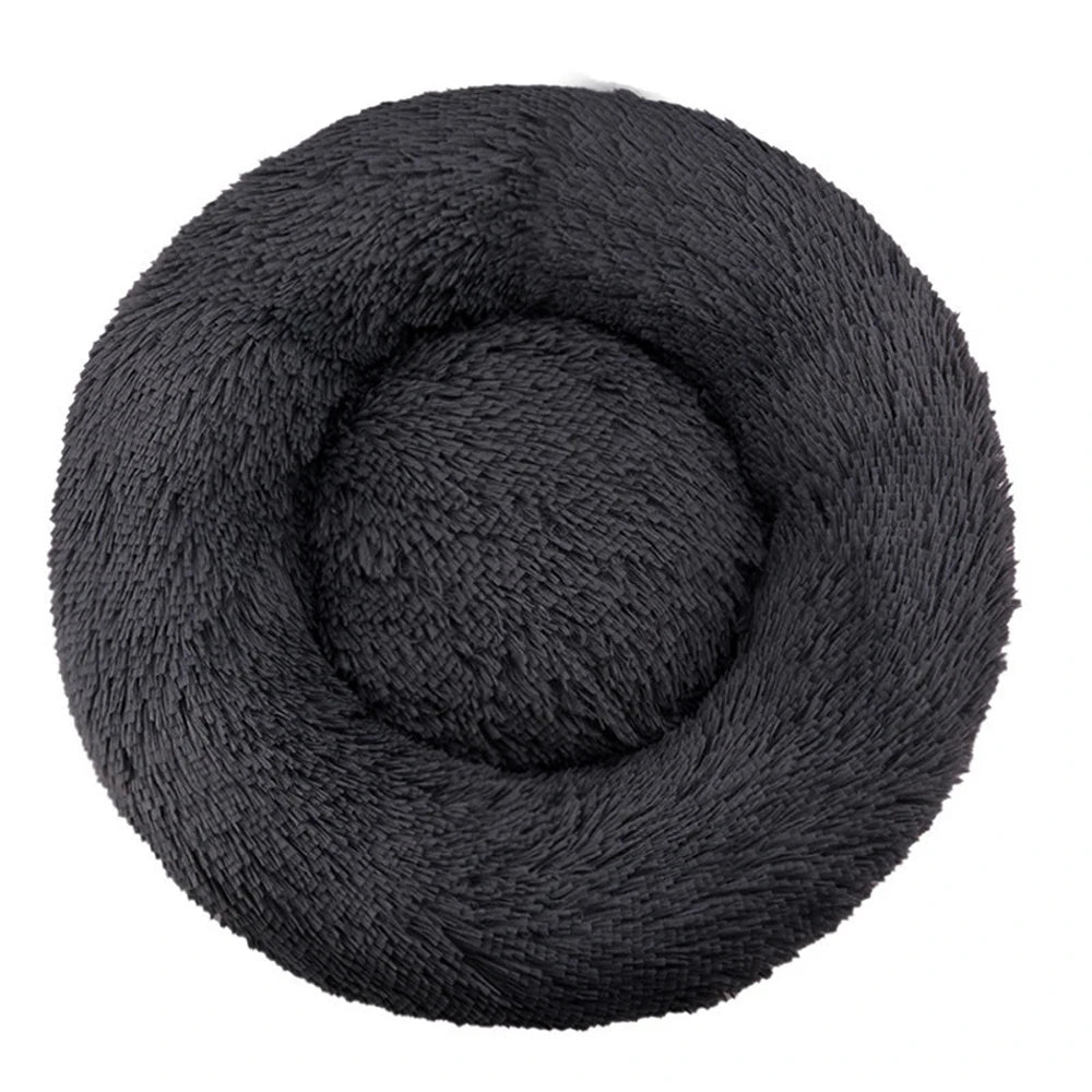 Panier rond moelleux en peluche