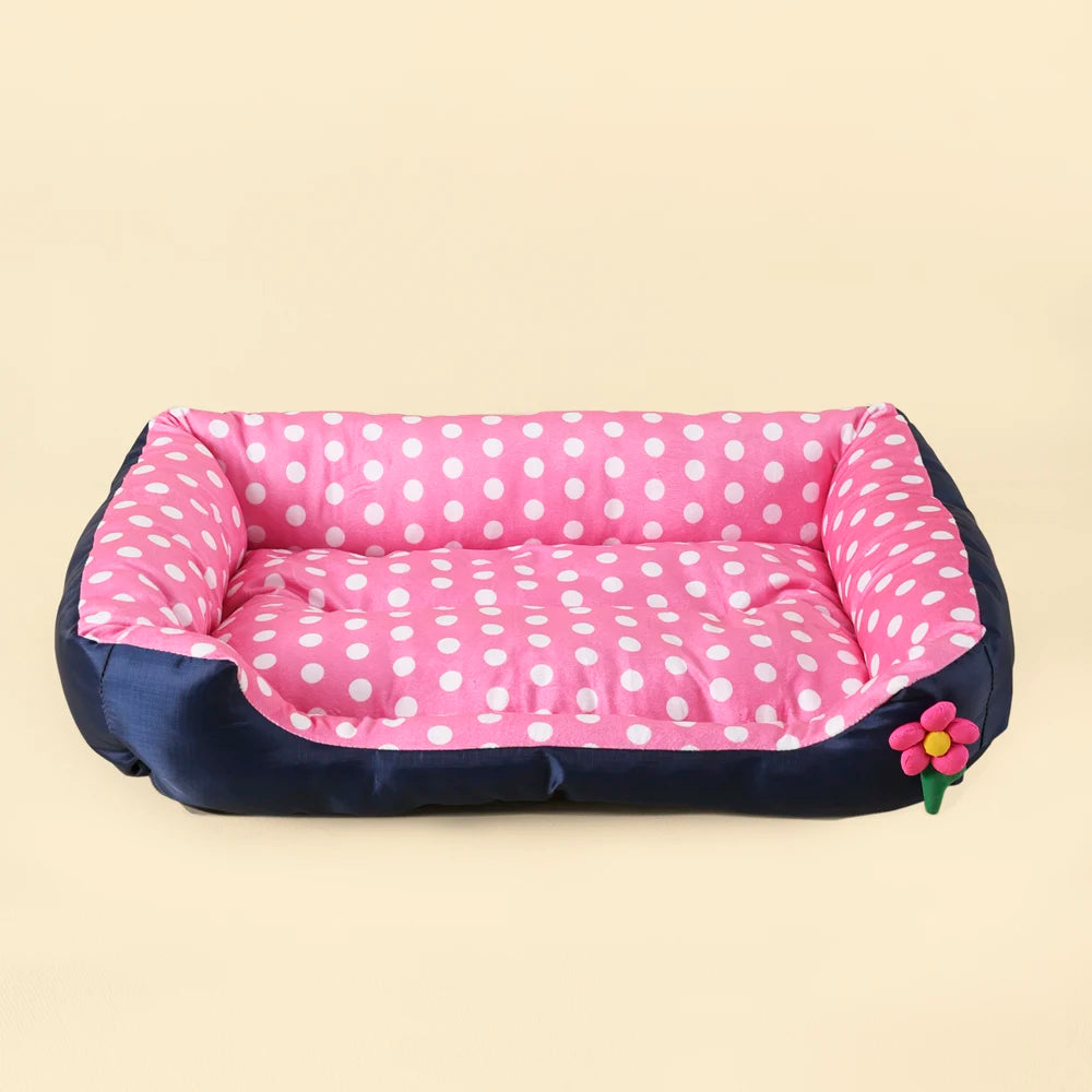 Panier rectangulaire doux à rebords