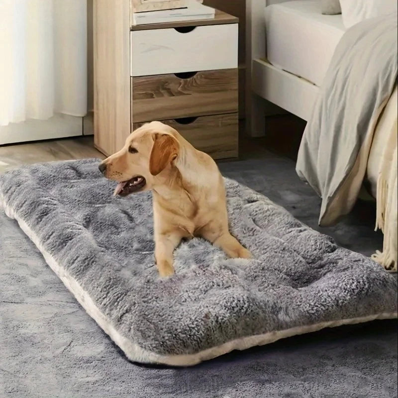 Tapis épais en peluche pour cage