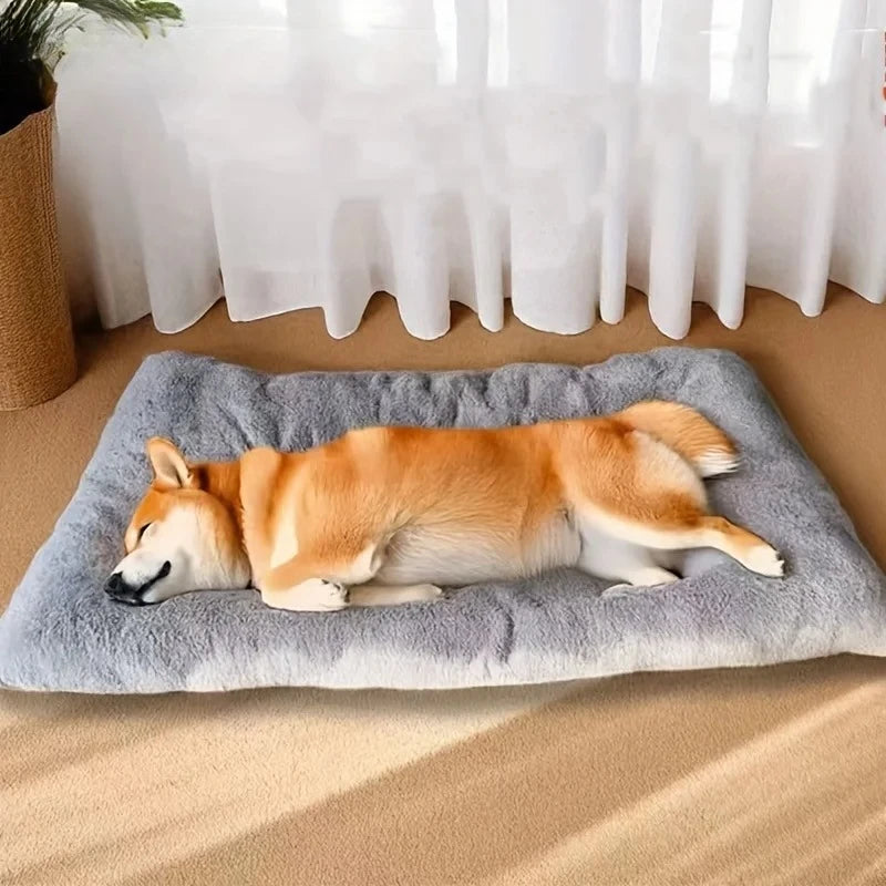 Tapis épais en peluche pour cage