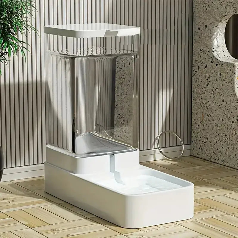 Distributeur de croquettes et d'eau par gravité