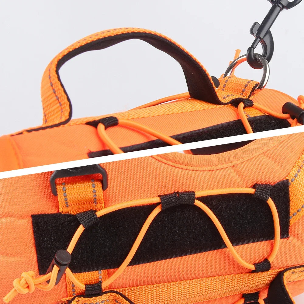 Dog Tactical Chest Harness Multifunctional Undershirt Reflective Dog Chest Harness Explosion-Proof Dog Chest Harness