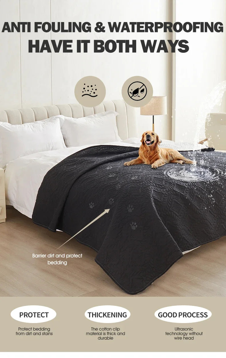Protège-canapé matelassé imperméable