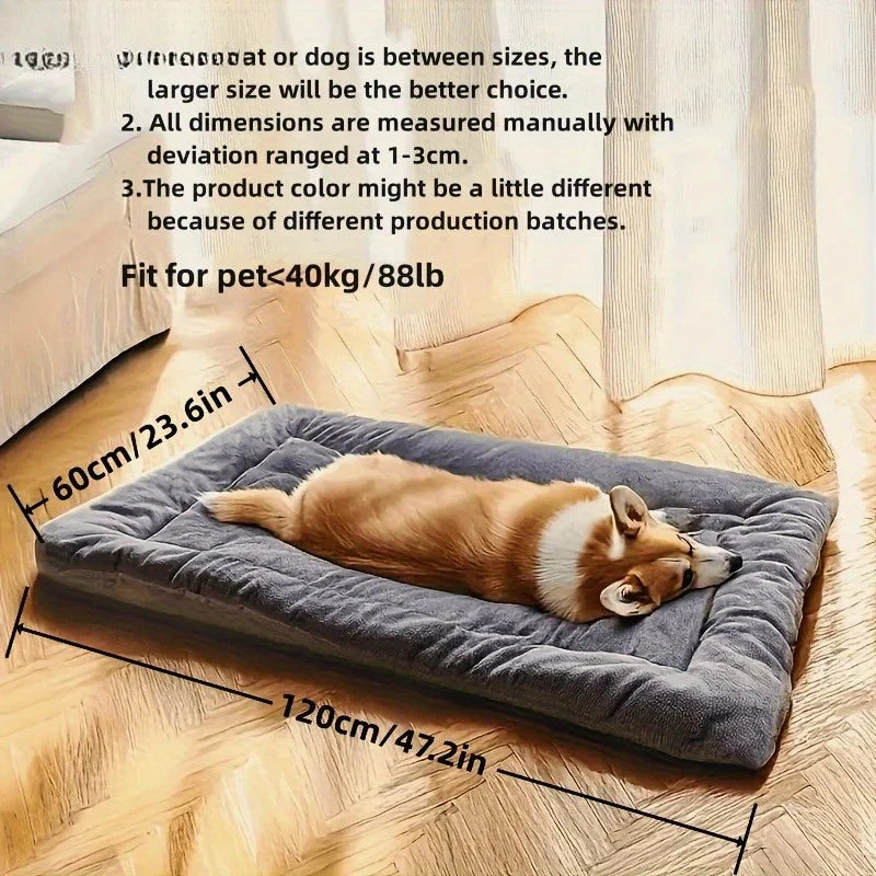Tapis épais en peluche pour cage