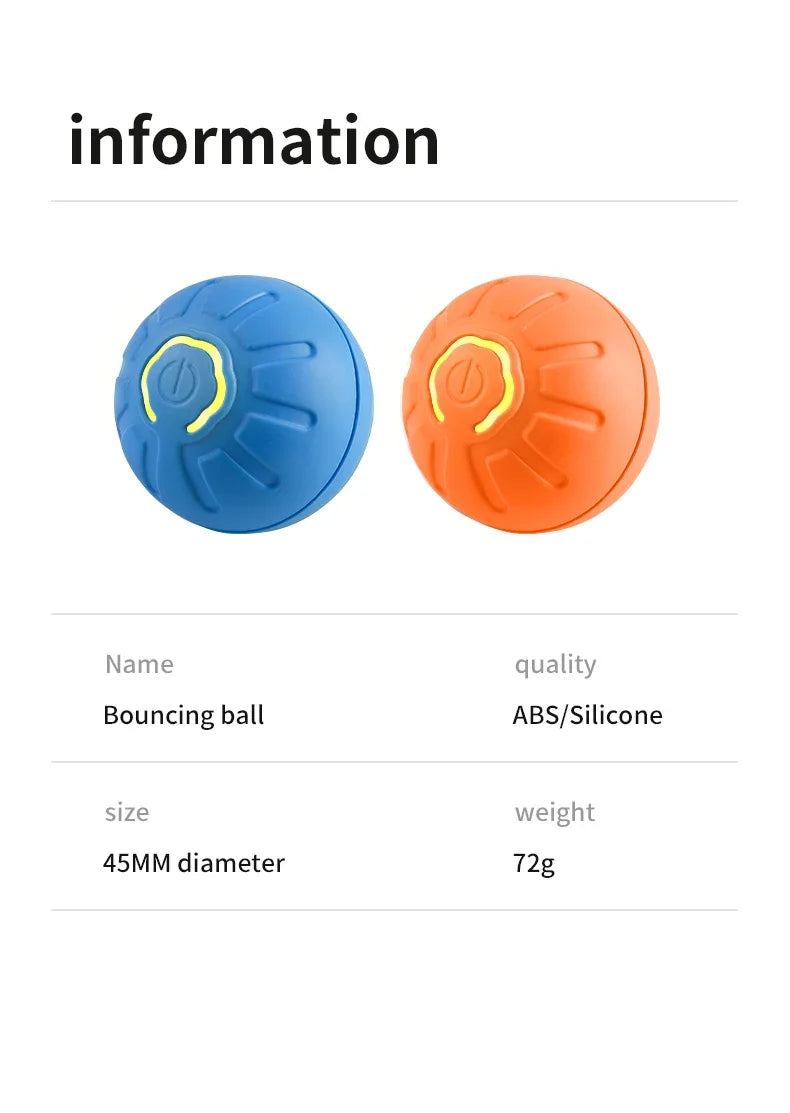 Balle interactive automatique