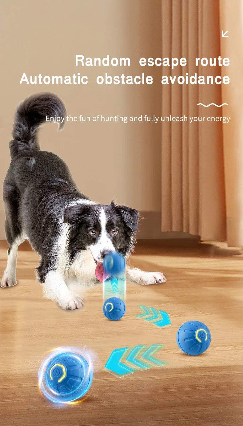 Balle interactive automatique