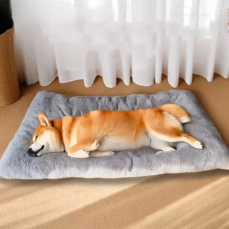 Tapis épais en peluche pour cage